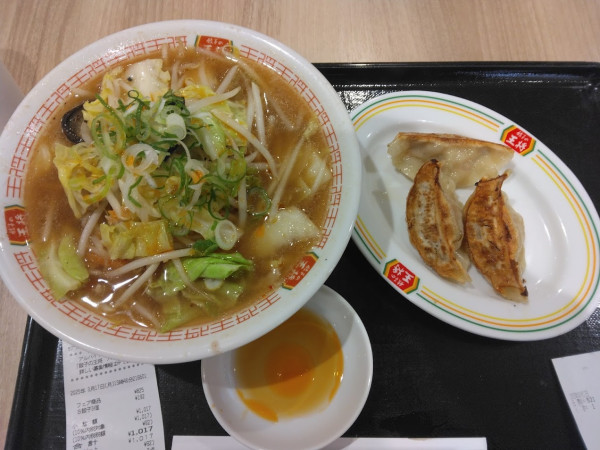 「2025年3月期間限定：野菜煮込みラーメン825円」@餃子の王将 セブンパークアリオ柏店の写真