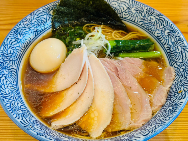 「特製芳醇鶏そば醤油 1,200円 チャ―シュー 300円」@麺屋いとうの写真
