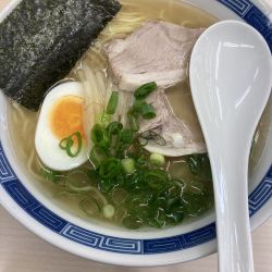 塩とんこつラーメン並