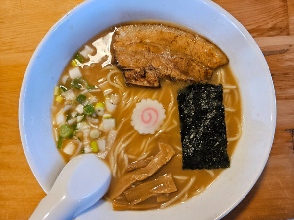 「バカうまラーメン(中)」@自然派ラーメン 花の季の写真