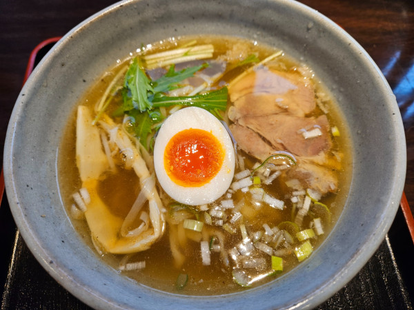 「半ラーメン正油」@麺'sたぐち 2号店の写真