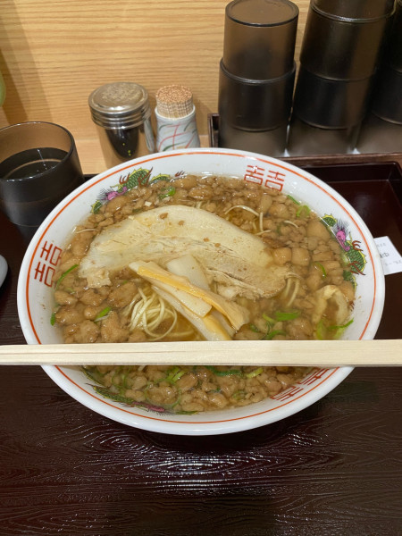 「尾道中華そば大盛」@尾道中華そば 渡なべの写真