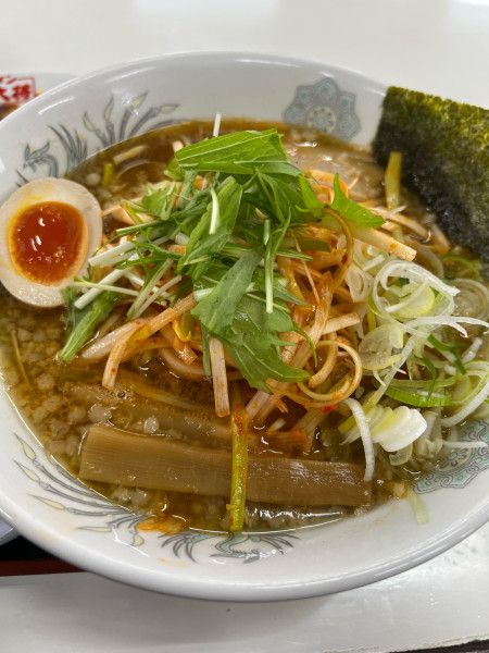 「ネギガキ大将ラーメン」@ラーメンガキ大将 谷田部店の写真