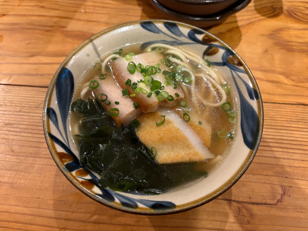 「宮古そば　620円」@島唄居酒屋 喜山の写真