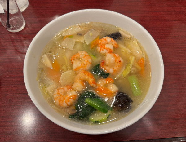 「海老あんかけそば 他」@中華飯店 一番の写真