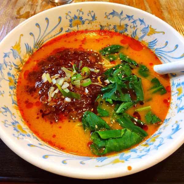 「辛口タンタン麺（￥900）※」@蘇州屋台の写真