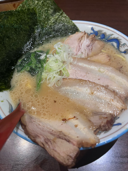 「チャーシュー麺大盛り」@麺屋 めんりゅうの写真
