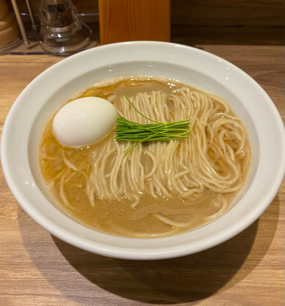 「[限定]山口県見島沖産釣り物赤甘鯛そば¥1800・他」@麺庵 利休の写真