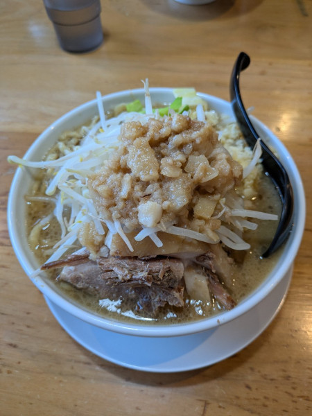 「豚ラーメン（小）」@豚ラボ 印西店の写真