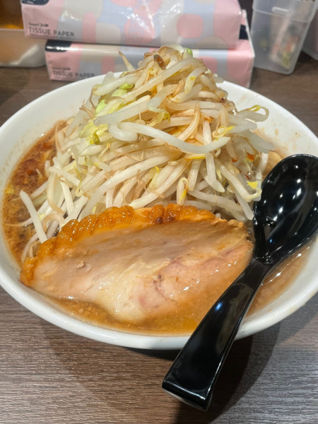「ラーメン（野菜マシ）」@麺屋 あびすけ 綱島店の写真