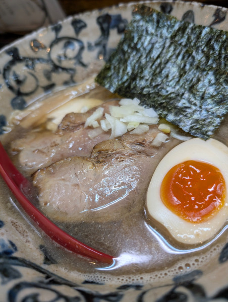 「煮干そば・ちょい+」@洛二神の写真