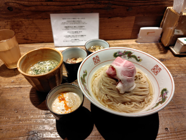「特上昆布水つけ麺¥1800」@伊之瀬の写真