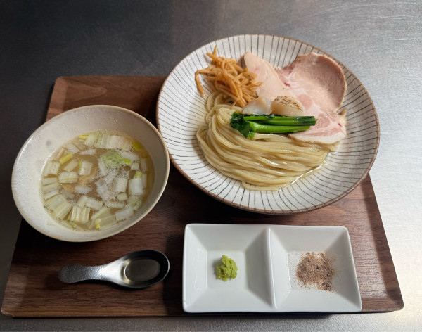 「帆立の昆布水つけ麺」@麺や くろえもんの写真