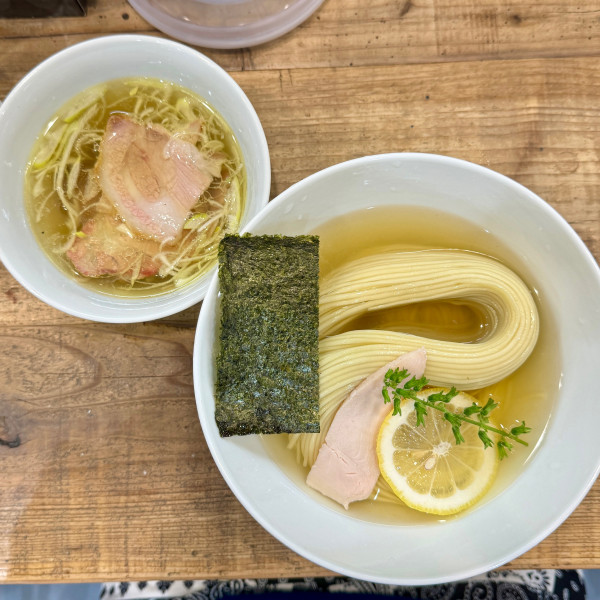 「昆布水つけ麺塩大盛」@3931WORKS.の写真