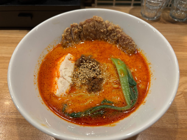 「排骨担々麺」@かつぎやの写真