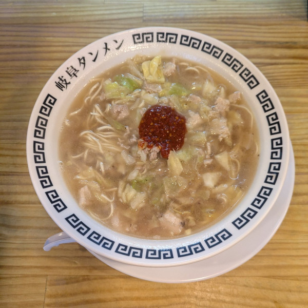 「岐阜タンメン　3辛」@岐阜タンメン 岐阜本店の写真