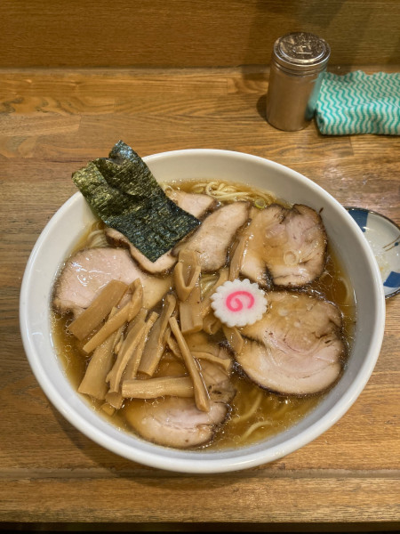 「チャーシューめん大盛メンマ」@らーめん いろはやの写真