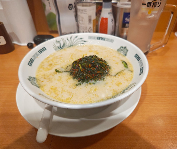 「とんこつニラ南蛮」@日高屋 船堀南口店の写真