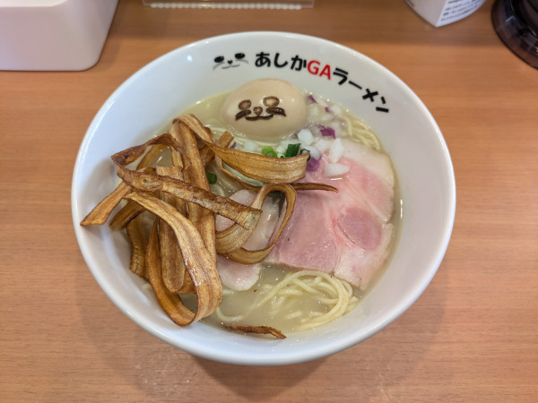 「味玉Gラーメン」@あしかがラーメンの写真