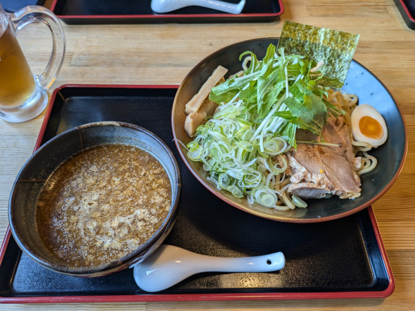 「つけめん（特盛）」@めん処 酒家 咲はるの写真