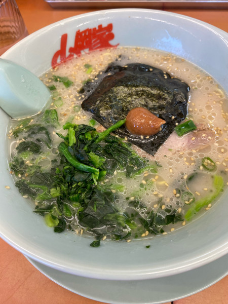 「朝ラーメン550」@ラーメン山岡家 鷲宮店の写真