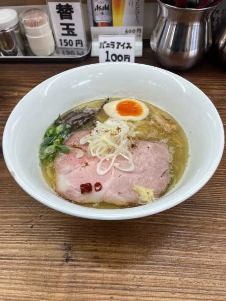 「塩らーめん　950円」@らーめん煙の写真