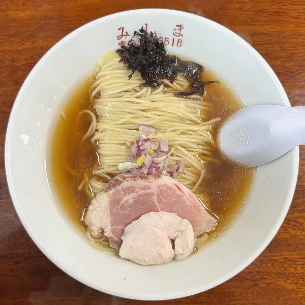 「淡麗煮干しソバ」@みしまの写真