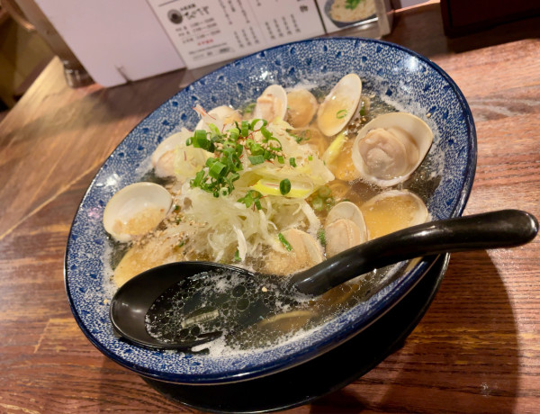 「はまぐりラーメン」@和風楽麺 四代目 ひのでやの写真