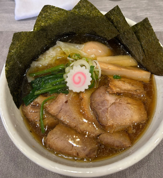 「醤油全部のせら～麺 1,430円」@手打ち 蓮の写真