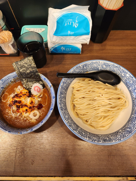 「秩父味噌つけ麺」@狼煙 東大宮店の写真