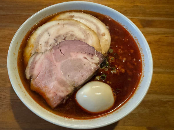 「台湾ラーメンチャーシュートッピング」@喜乃壺の写真