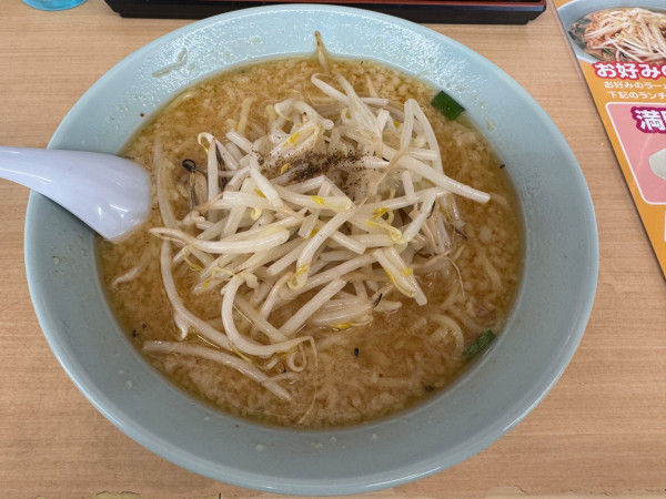 「みそらーめん」@くるまやラーメン 箕輪店の写真