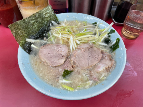 「ネギ塩チャーシューメン」@ラーメンショップ 牛久結束店の写真