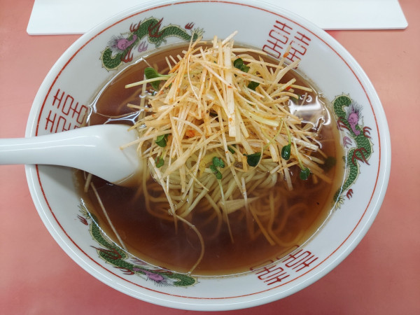 「ねぎラーメン 730円」@宝来の写真