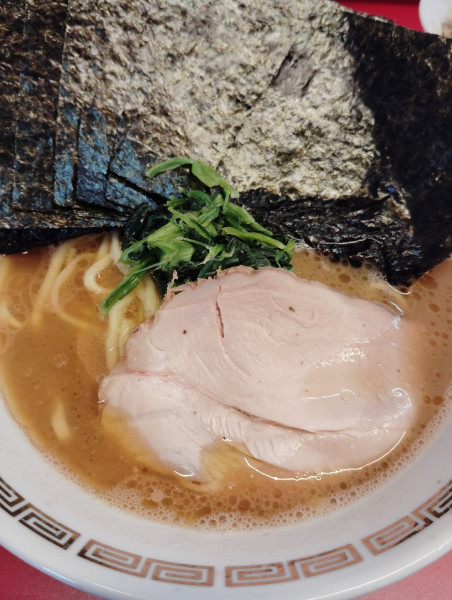 「海苔増しラーメン」@家系ラーメン 佐々喜家の写真