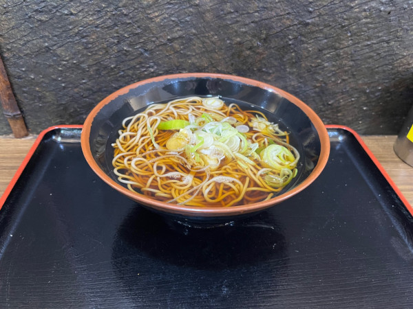 「かけそば390円」@信州そば本陣 ルミネエスト新宿店の写真