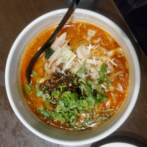 「香菜湯麺」@龍の子 所沢店の写真