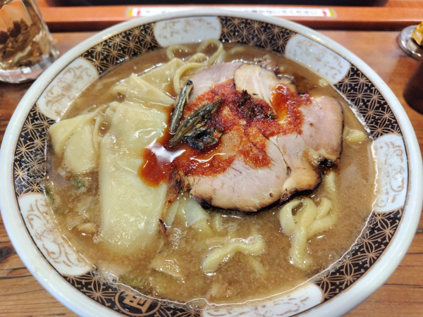 「すごい煮干ラーメン大盛950円」@ラーメン凪 大宮店の写真