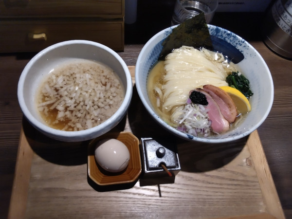 「煮干し昆布水つけ麺」@鴨出汁中華蕎麦 麺屋yoshikiの写真