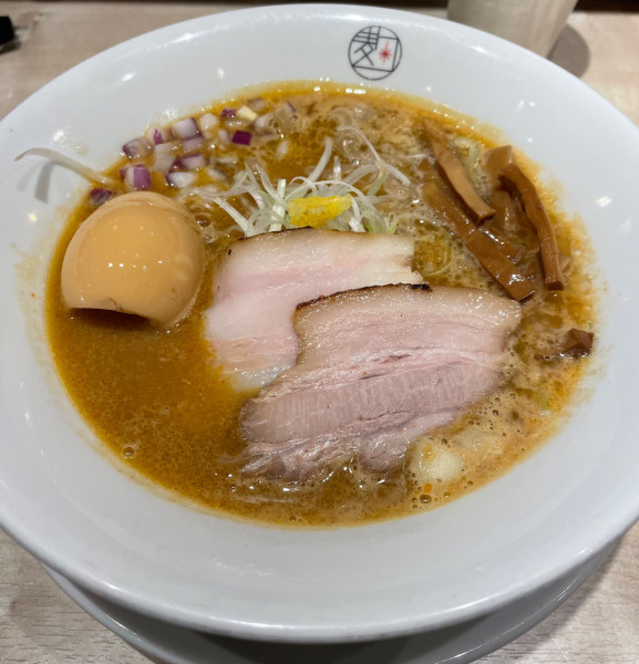 「味玉味噌らーめん」@味噌NOODLE 麹の写真