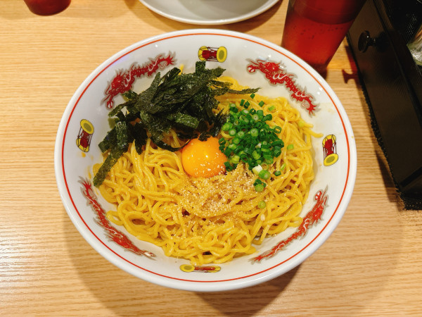 「皆川式まぜそば」@麺酒場 朱拉の写真