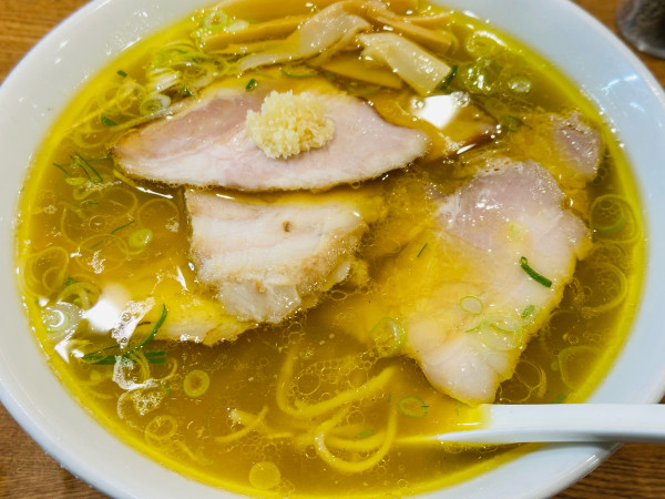 「細麺 塩 1,400円 豚増し 400円 手打ち 100円」@のスたの写真