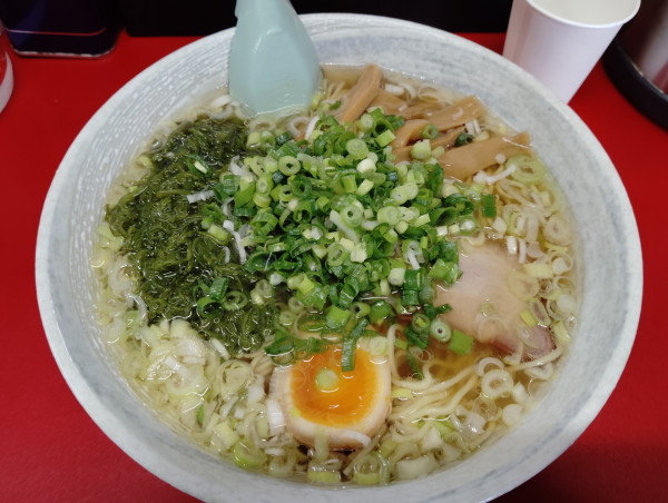 「日替わり　　めかぶラーメン　　　800円」@あ麺んぼの写真