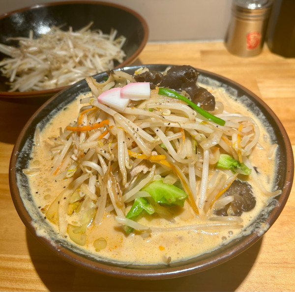 「濃厚味噌タンメン もやし 1000+130円」@荻窪 武茂の写真