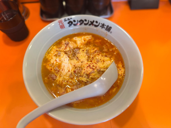 「タンタンメン(辛さ普通) 930円」@元祖ニュータンタンメン本舗 新橋店の写真