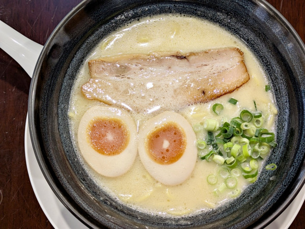 「味玉らーめん（塩）」@らーめんなが田の写真