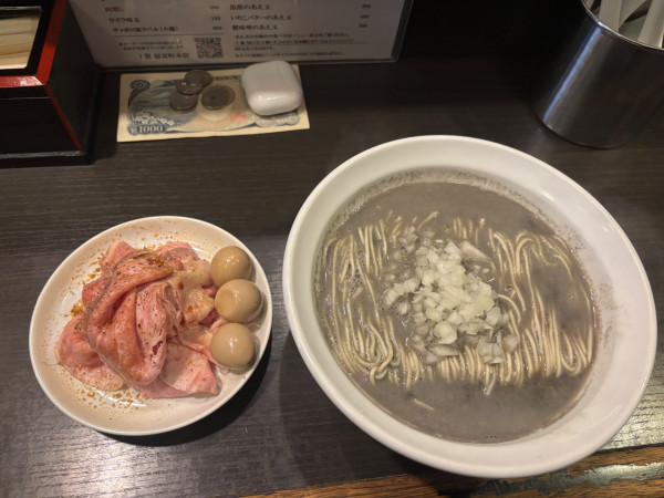 「煮干し蕎麦」@灰汁中華 丿貫 福富町本店の写真