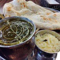 ほうれん草とカッテージチーズ　1200円