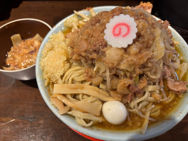 「ラーメン+あぶら入りメンマ」@自家製麺 No11 ASAKUSAの写真