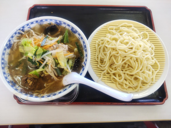 「つけタンメン920円」@あぢとみ食堂の写真
